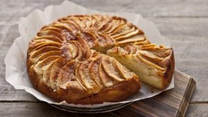 torta di mele a raggi