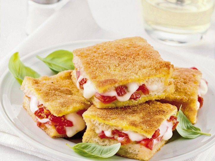 mozzarelle in carrozza tricolori