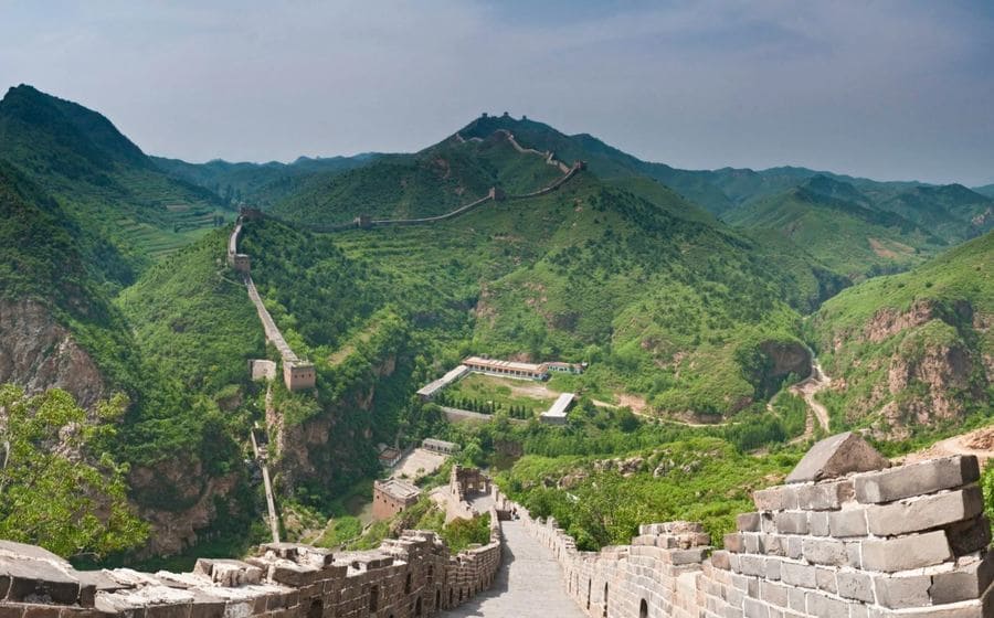 Inquinamento in Cina - La riforestazione vicino alla Grande muraglia