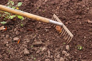rastrello per giardinaggio