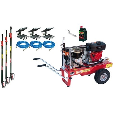 kit motocompressore raccolta olive Lisam