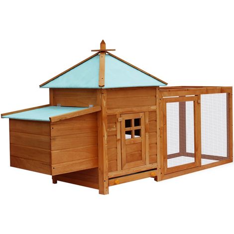 kit pollaio in legno compensato