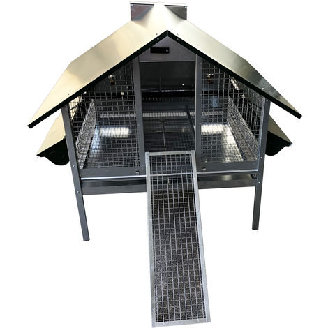 kit pollaio in legno lamiera