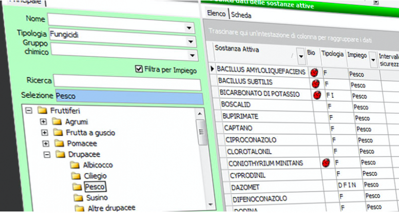 banca dati agrofarmaci