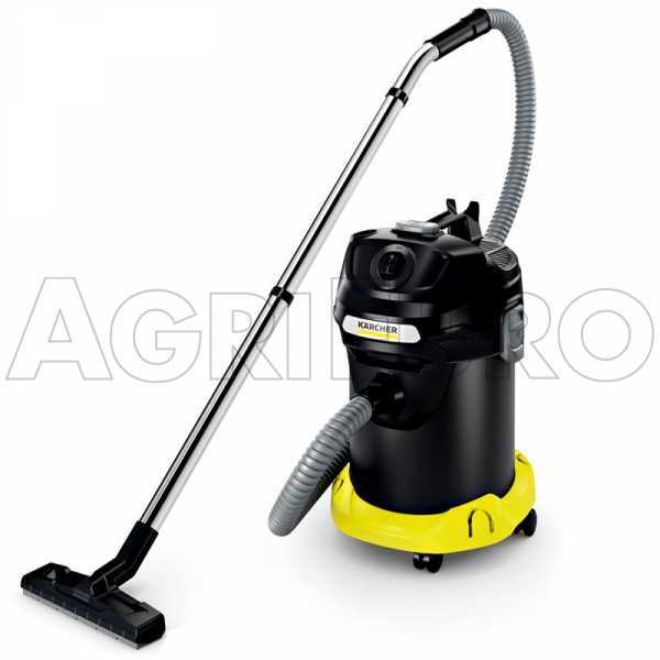 Aspiracenere 964 Con Motore E Autopulente - Capacità 20 Litri, 800 Watt, Nero